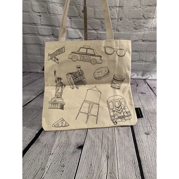 Strand Book‎ Store NY Tote!-18 Miles Of Books! NEW WITH TAGS METRO TAXI LIBERTY - Picture 3 of 14